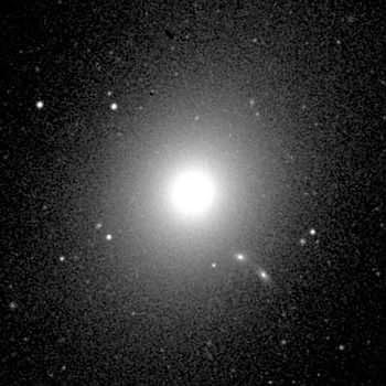 Interacting galaxy (ground-based image)