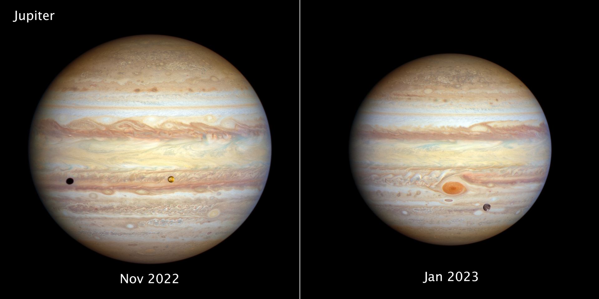 Jupiter (November 2022 and January 2023)