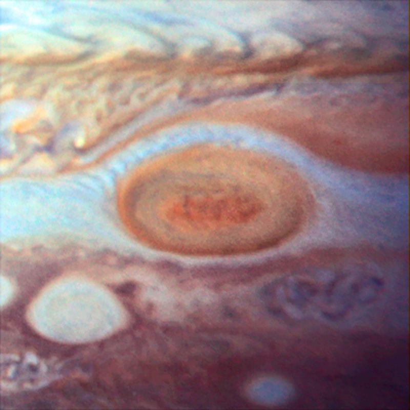 Jupiter&rsquo;s Great Red Spot in 1995