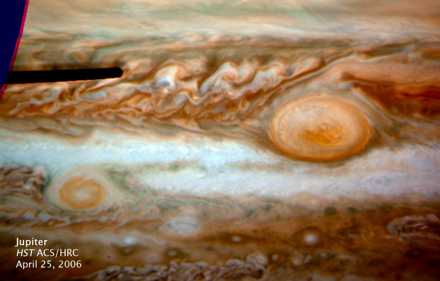 Jupiter&rsquo;s New Red Spot – HST ACSHRC April 25, 2006