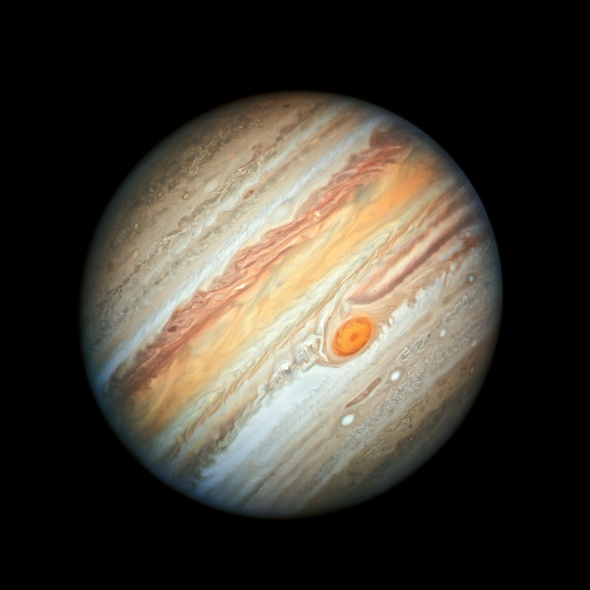 Jupiter’s Colourful Palette