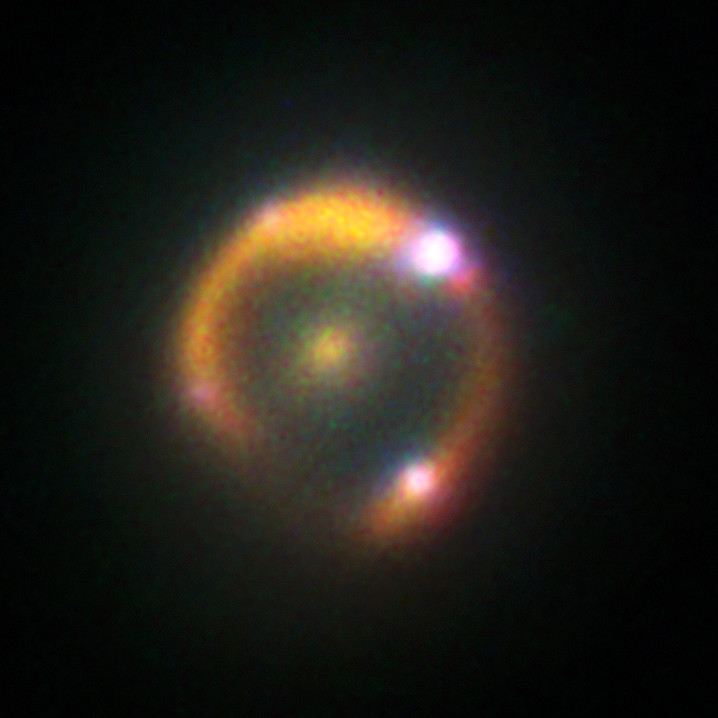Keck’s view on lensed supernova