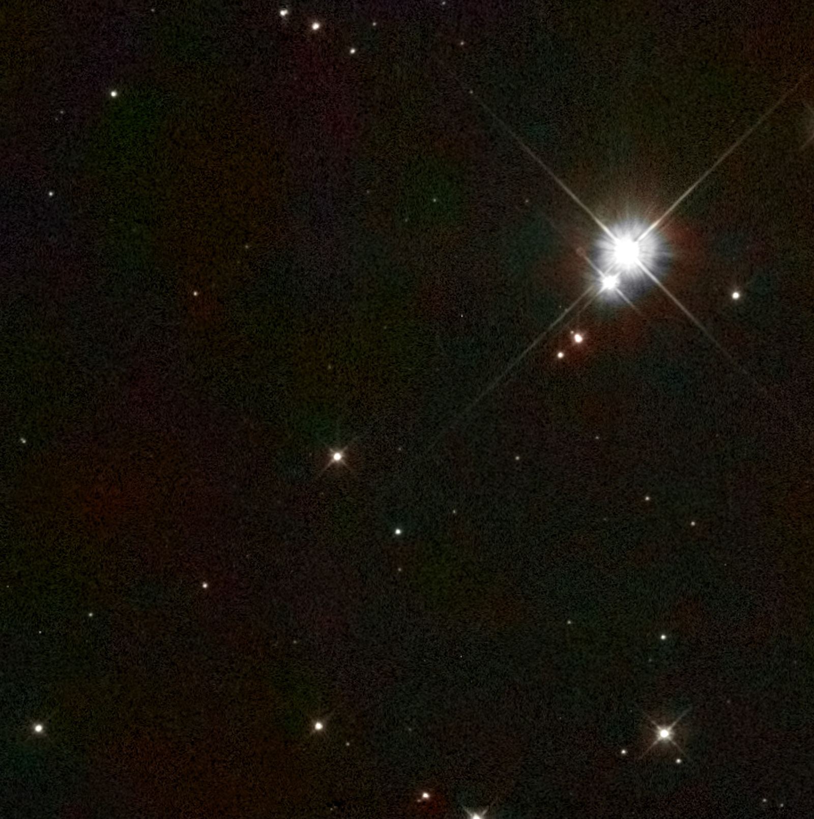 Location of candidate progenitor companion to Tycho&rsquo;s supernova [WFPC2]
