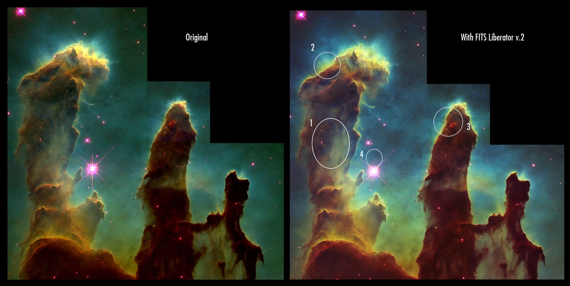 Make your own Pillars of Creation