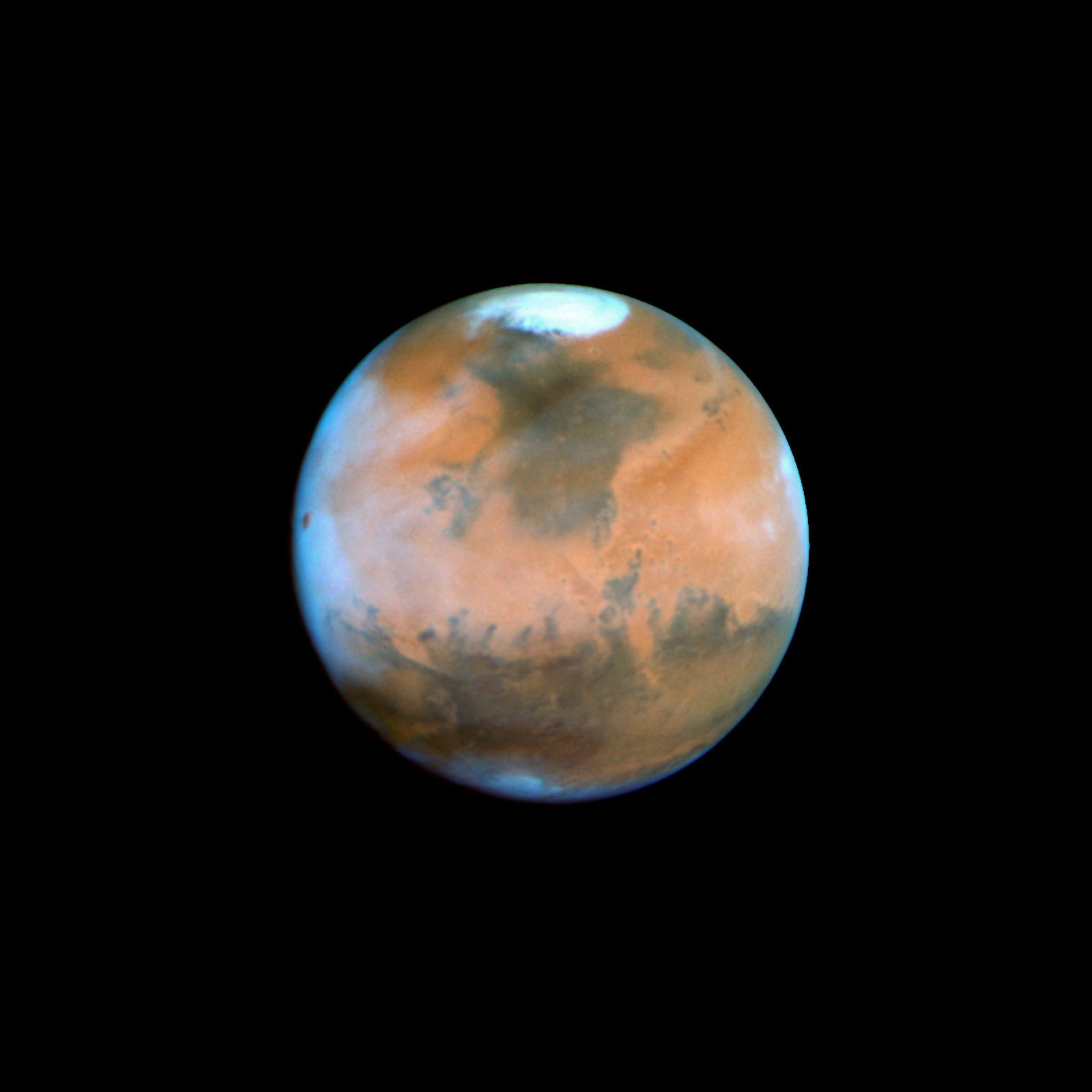 Mars Near Opposition 1995-2005 1995