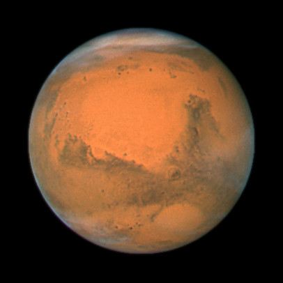 Mars closest approach 2007
