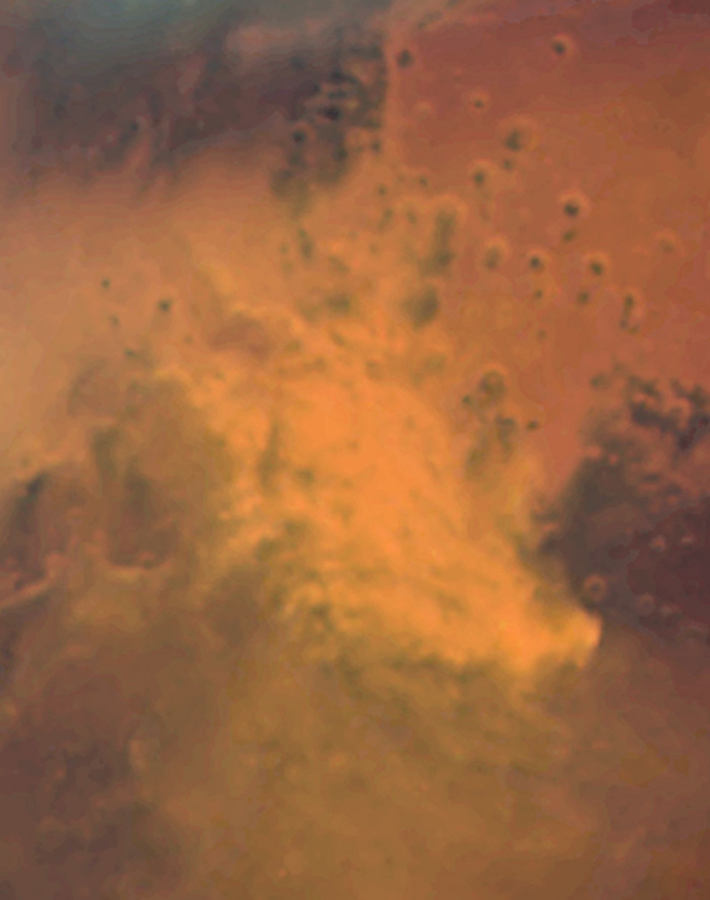 Mars dust storm October 28, 2005 (ACSHRC)