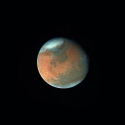 Mars in October 1996