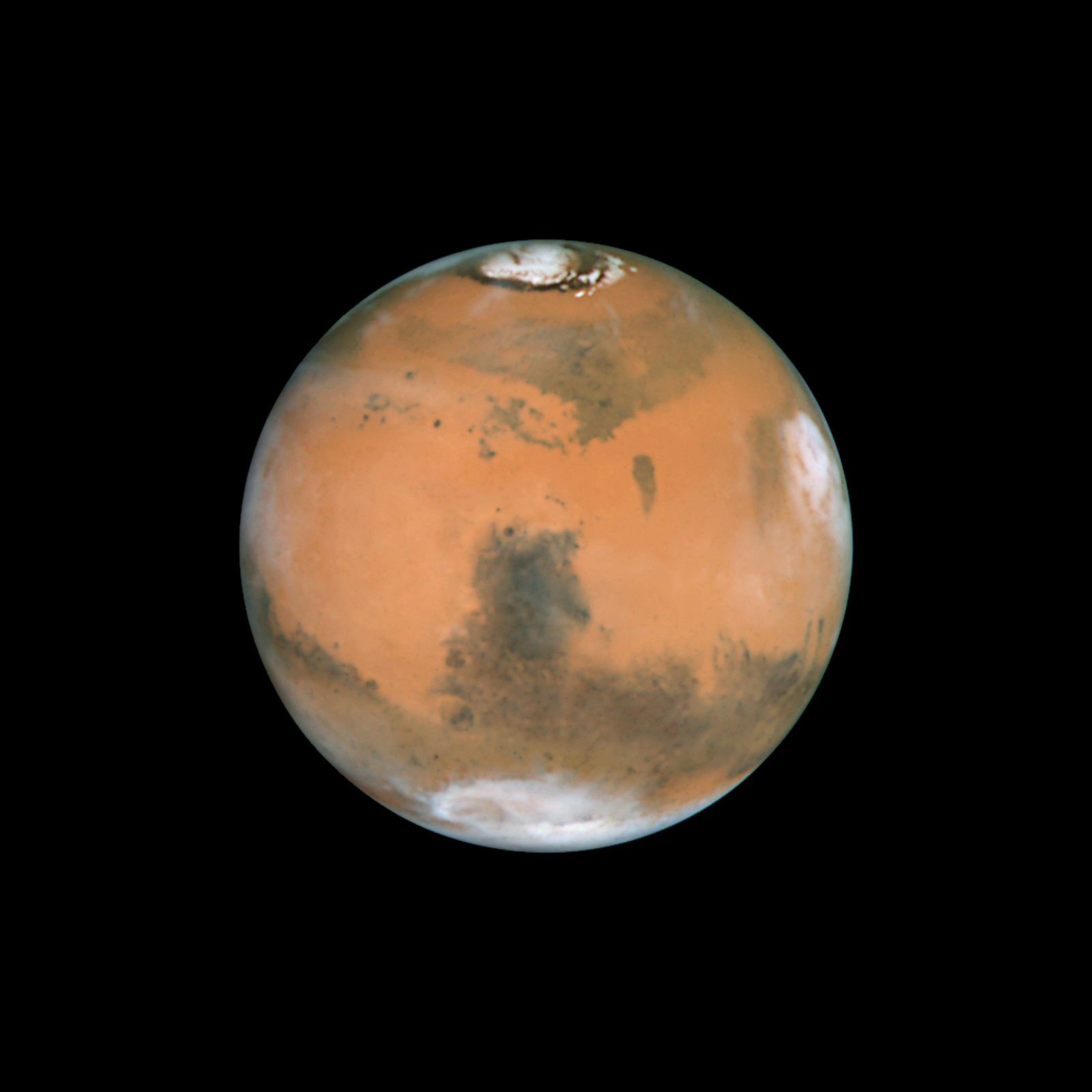 Mars near opposition  1995-2005 1999