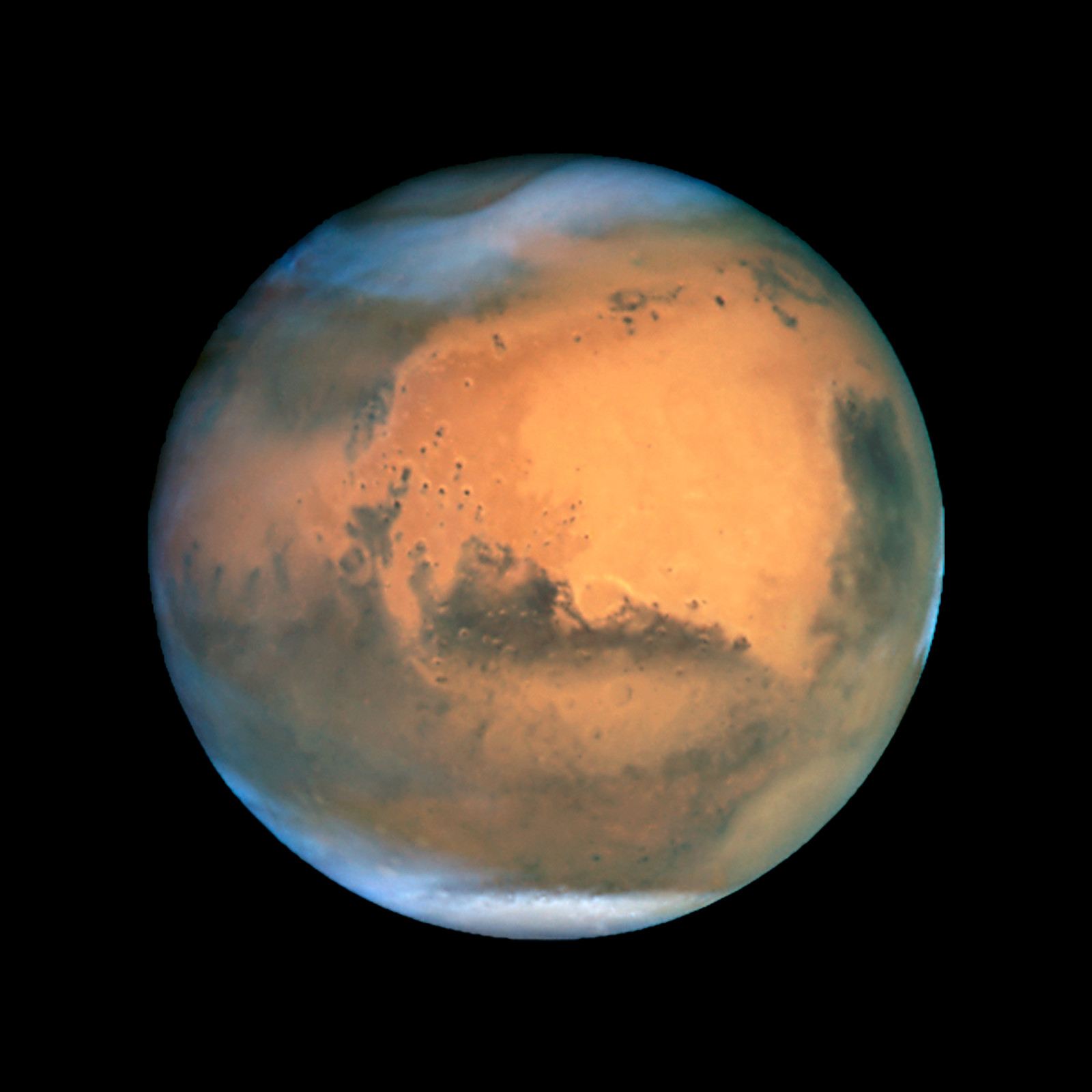 Mars near opposition  1995-2005 2001