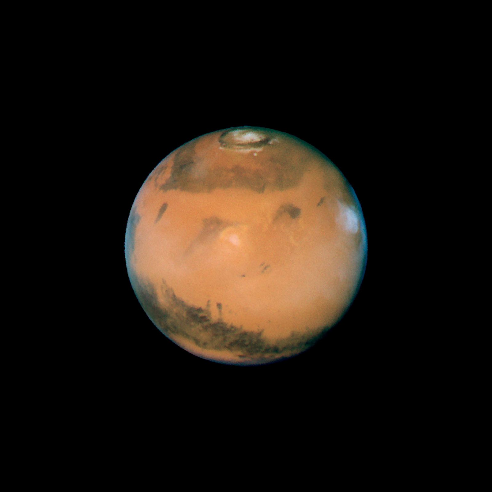 Mars near opposition 1995-2005 1997