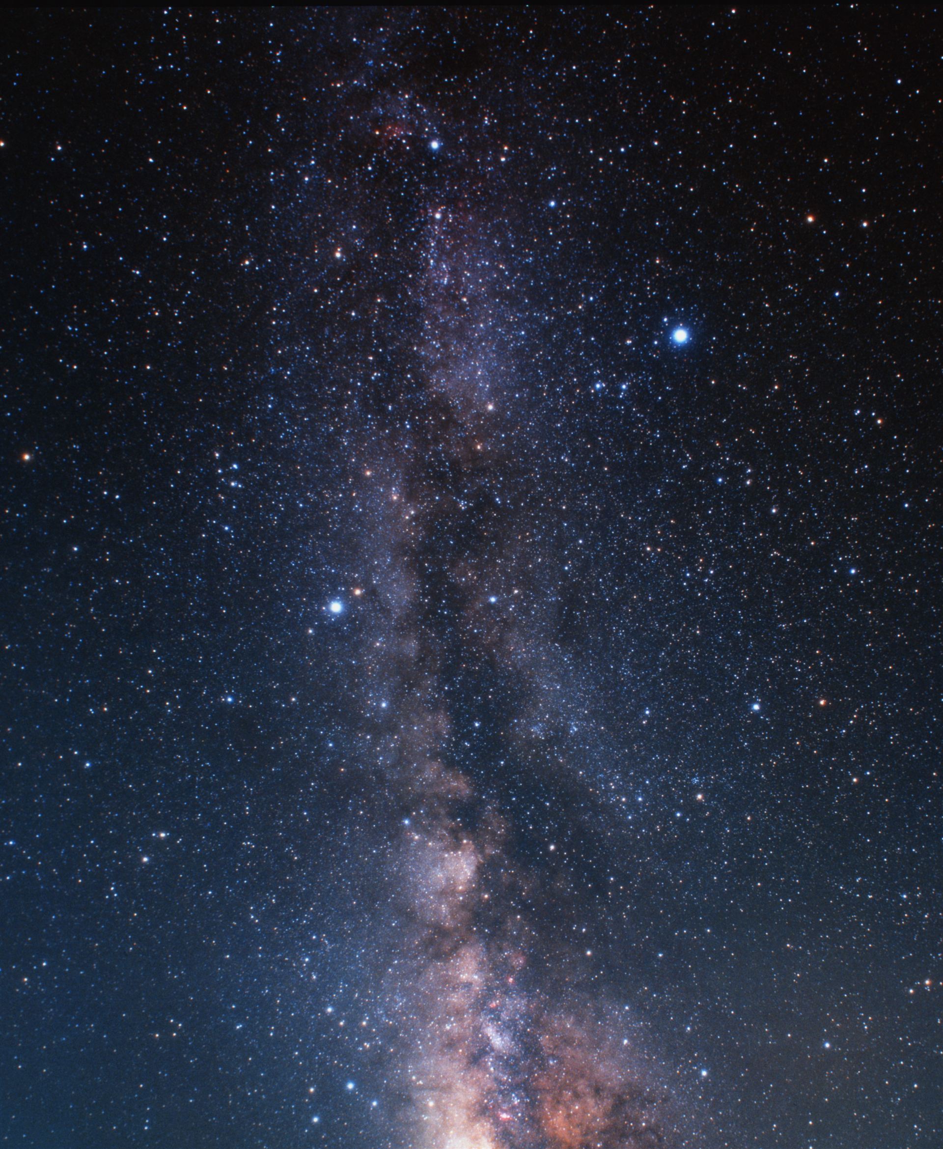 Milky-Way towards the constellation of Cygnus (ground-based image)