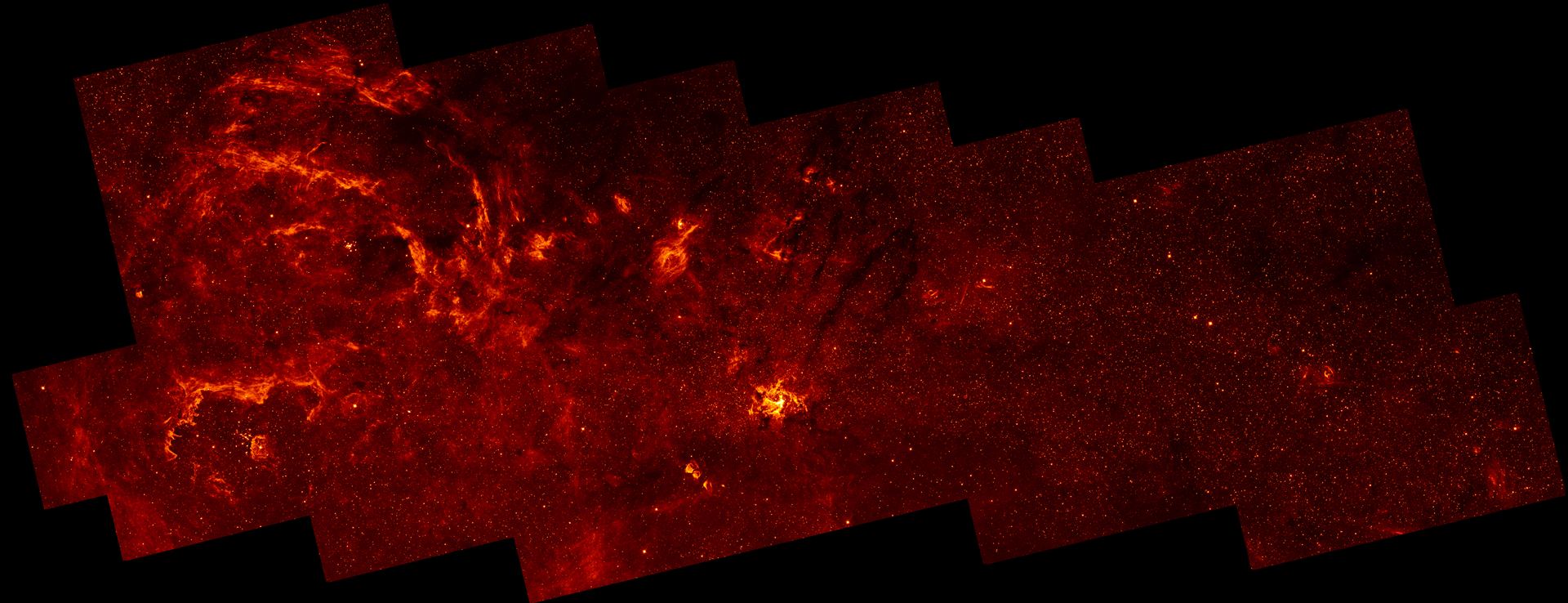 Mosaic of the galactic centre