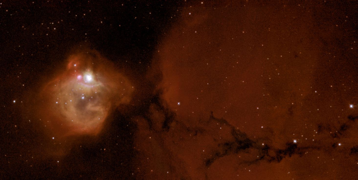 N83B – massive infant stars rock their cradle