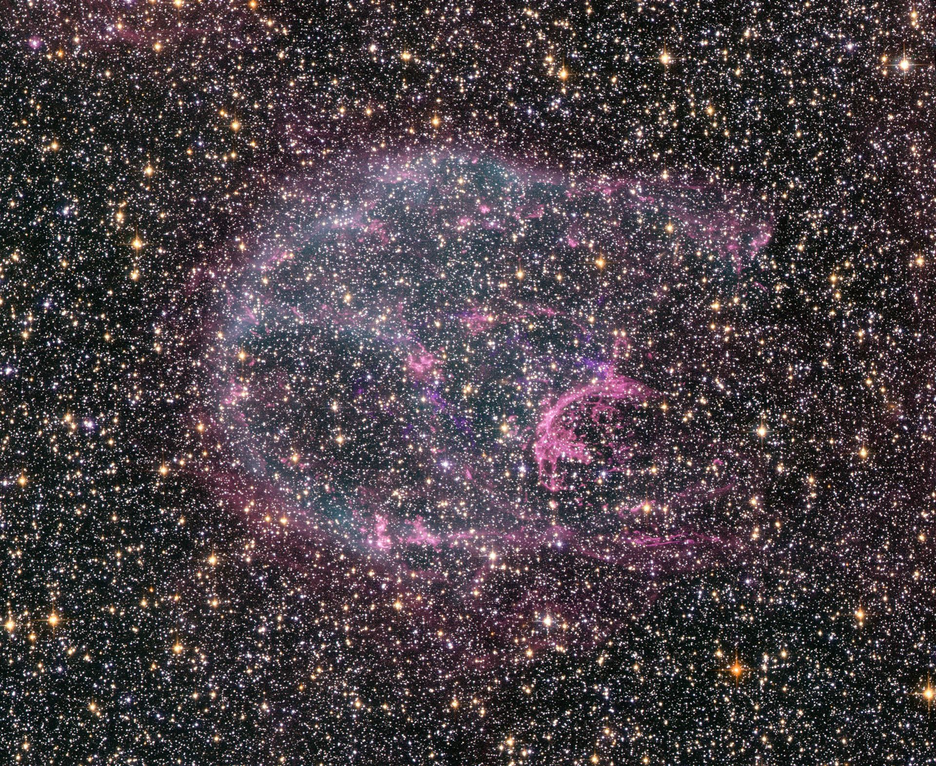 NASA Space Observatories Glimpse Faint Afterglow of Nearby Stellar Explosion