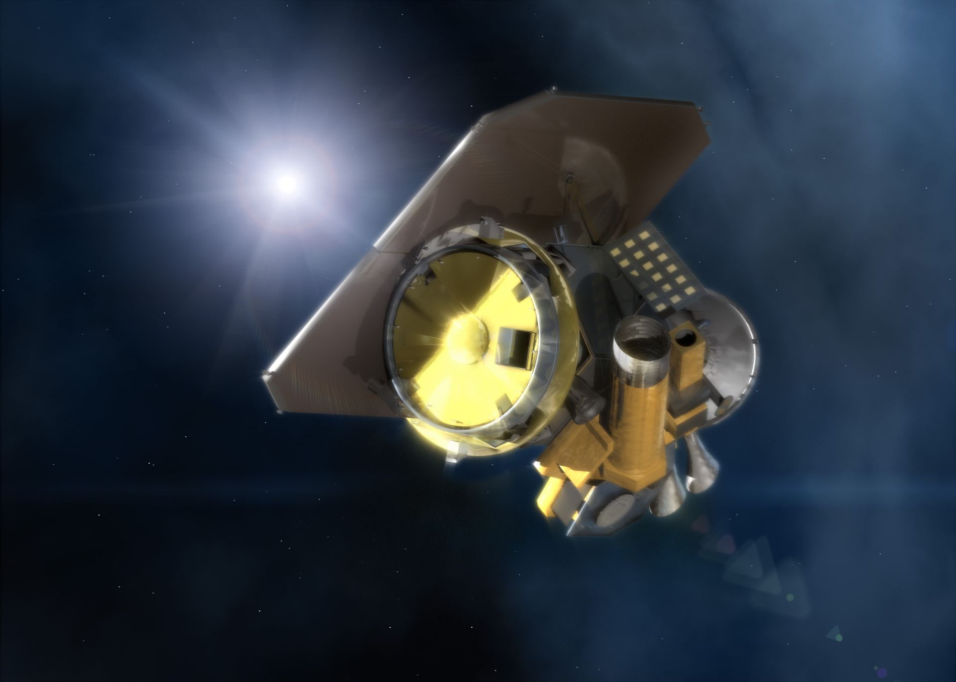 NASA&rsquo;s Deep Impact spacecraft [artist&rsquo;s impression]