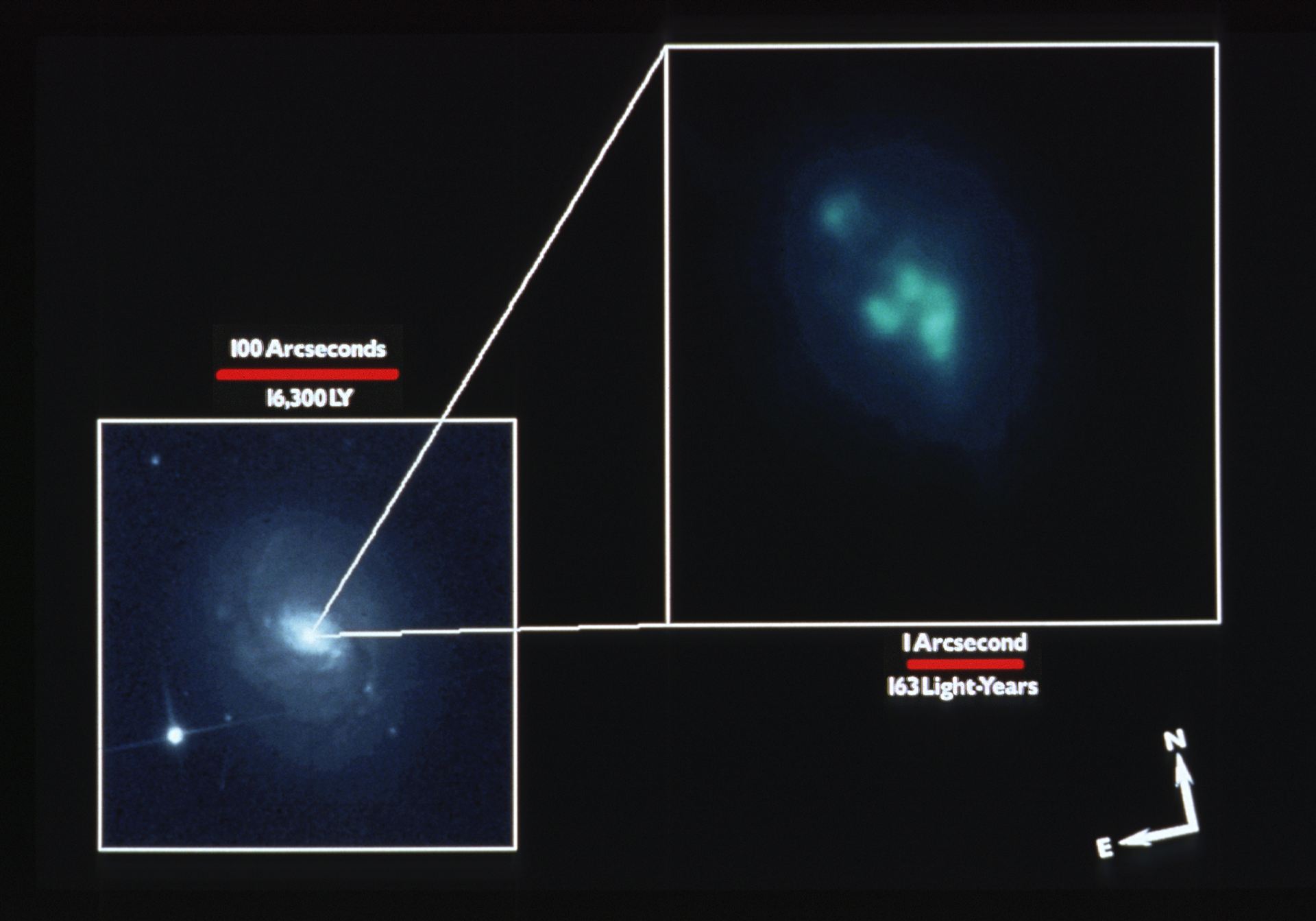 NGC 1068 & nuclear region – wide field and planetary camera
