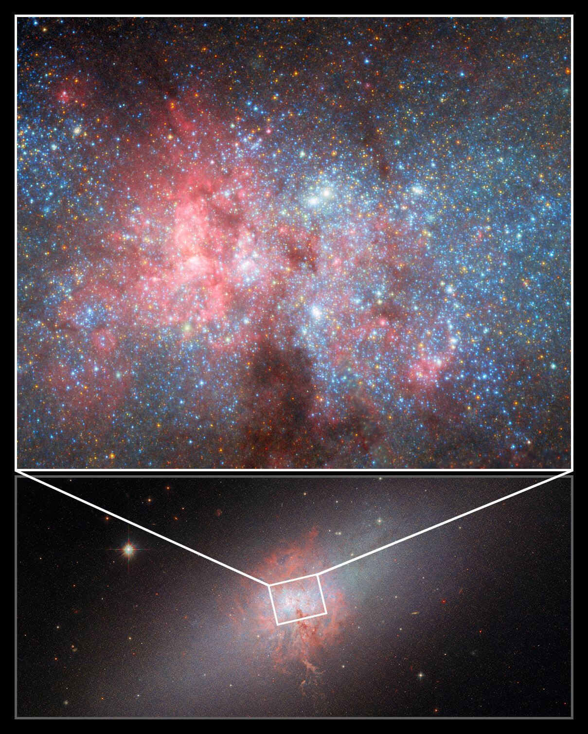 NGC 5253 (collage)