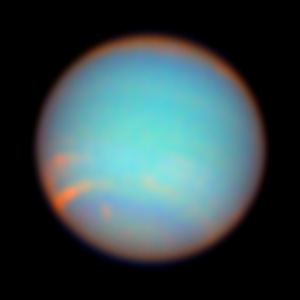 Neptune as Seen with colour Filters