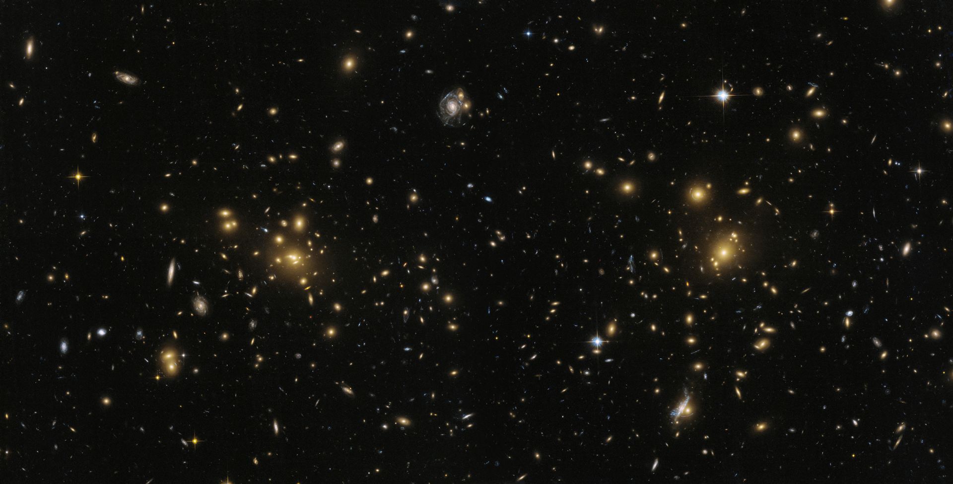 Northern part of Abell 1758