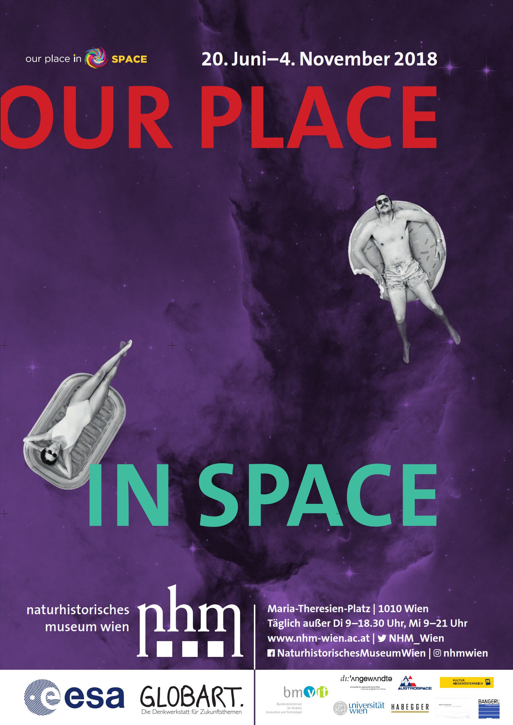 Official  poster of Our Place in Space Vienna
