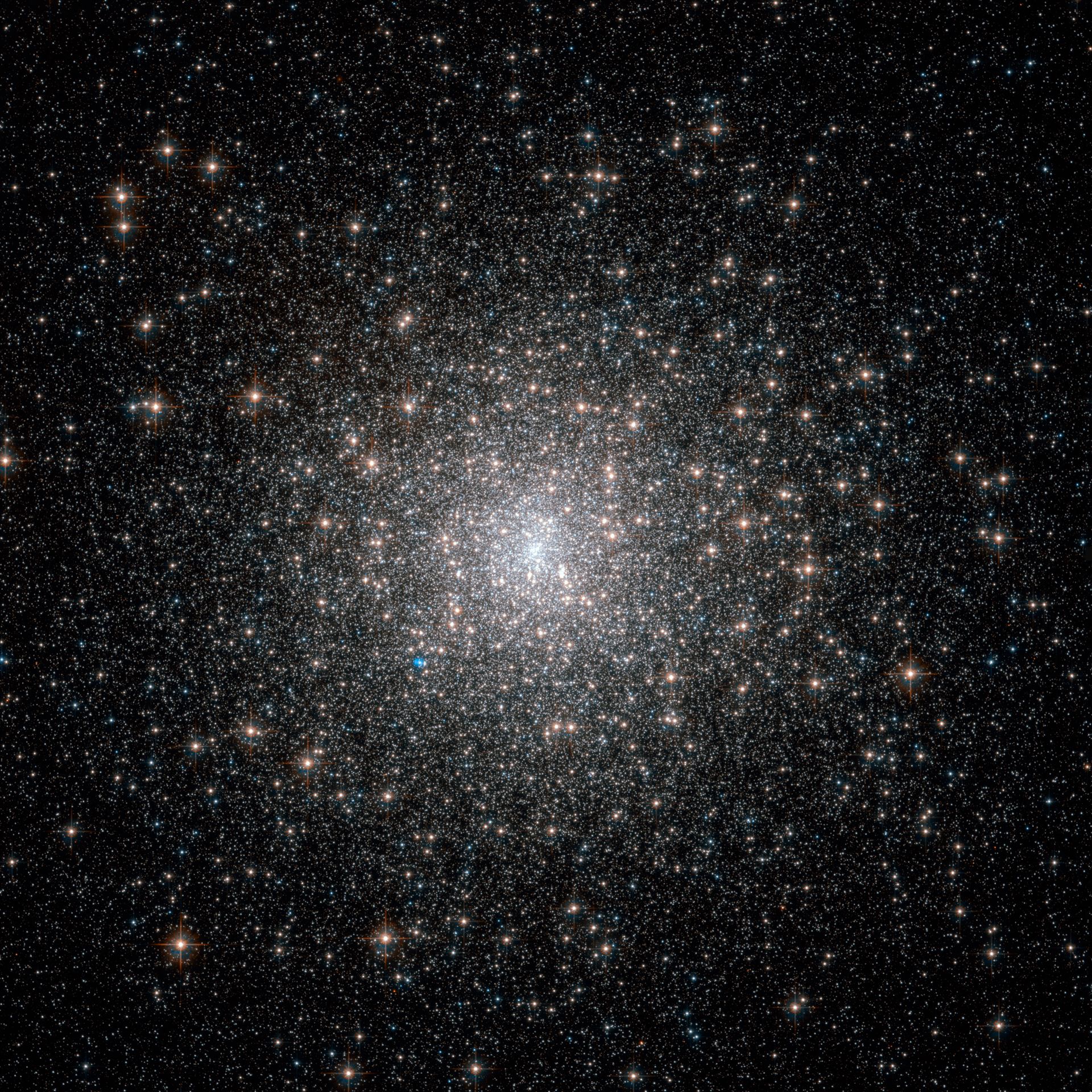 Old stars with a youthful glow