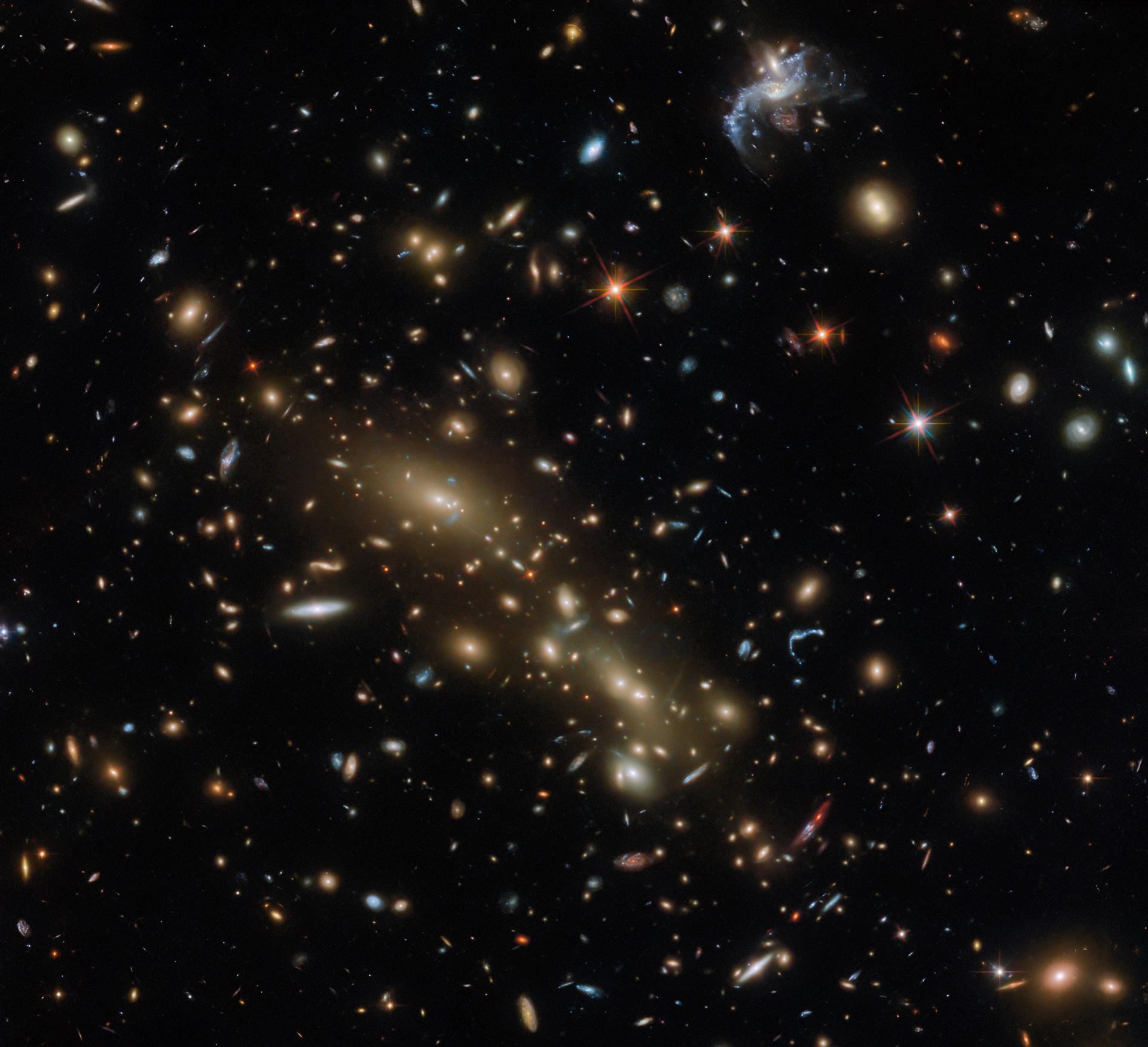 One cluster or two