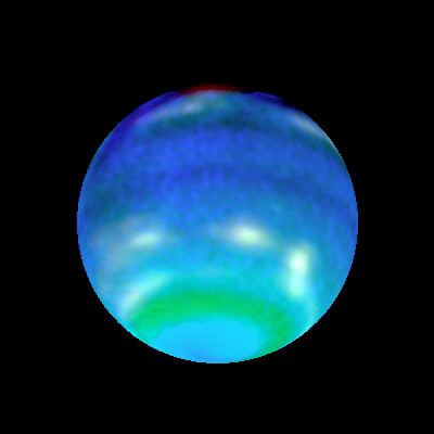 Opposite Hemispheres of Neptune