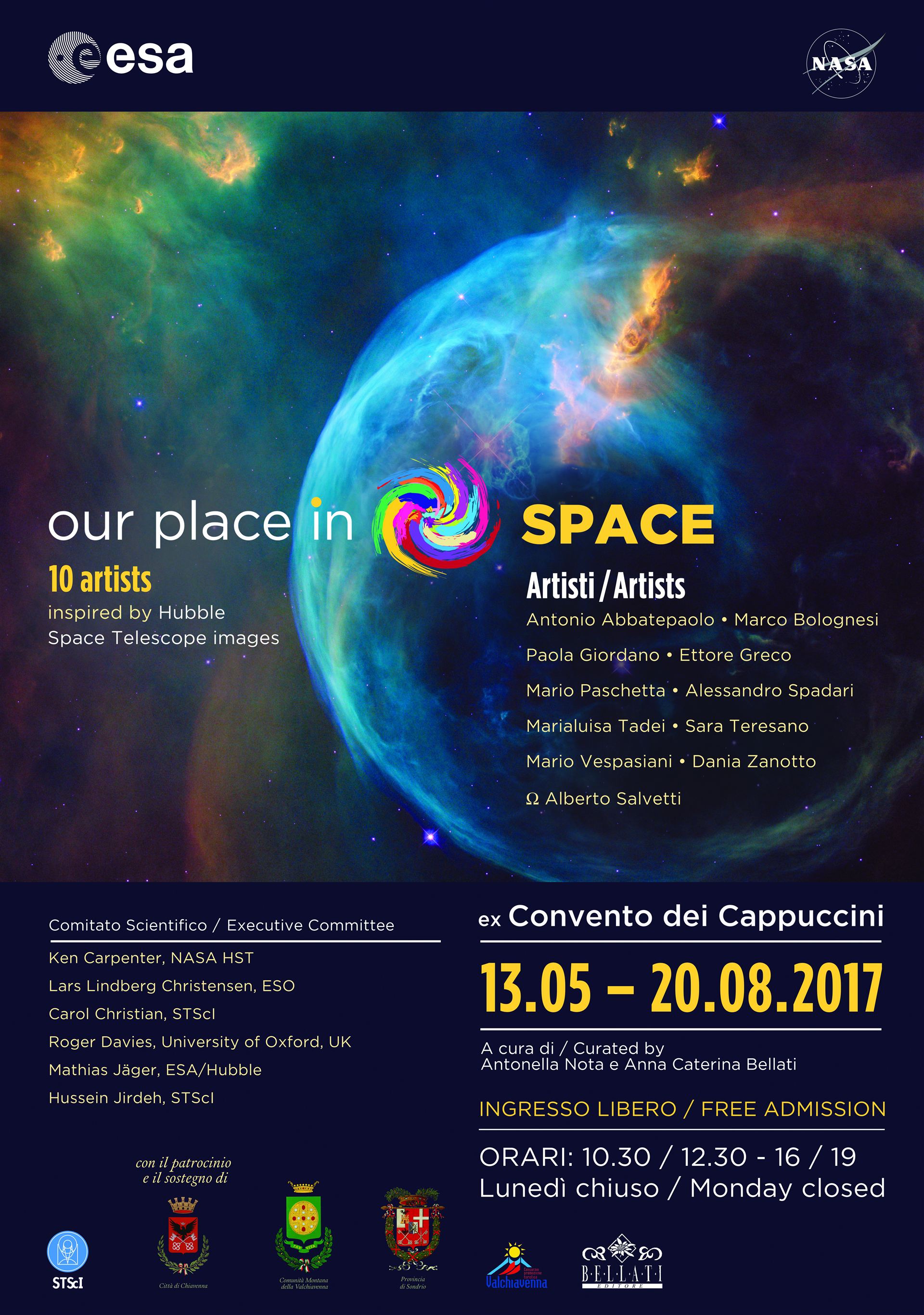 Our Place in Space banner — Chiavenna