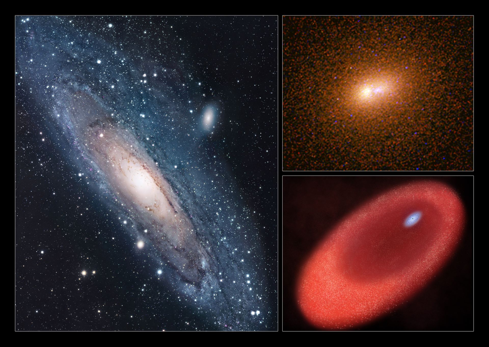 Our neighboring galaxy&rsquo;s unusual core