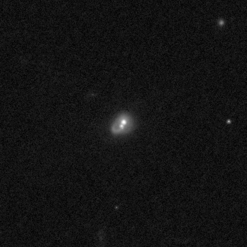 Outflows from merging galaxy J1713+2817