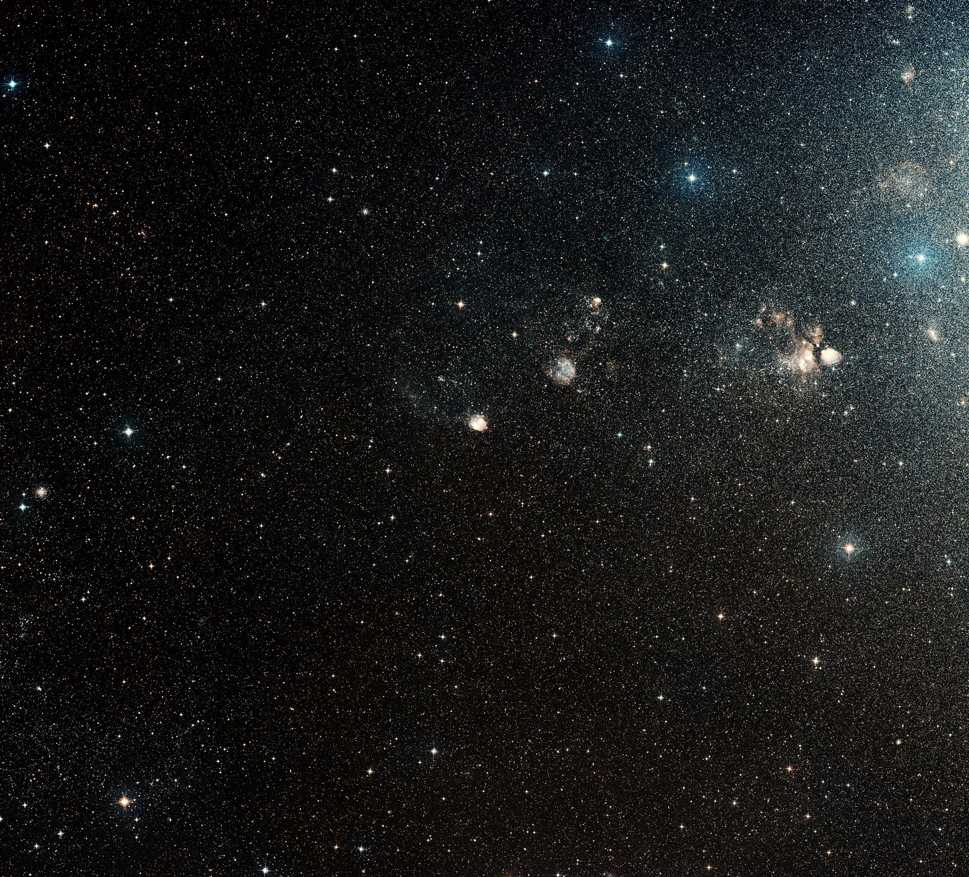 Overview of the region around N90 (ground-based image)