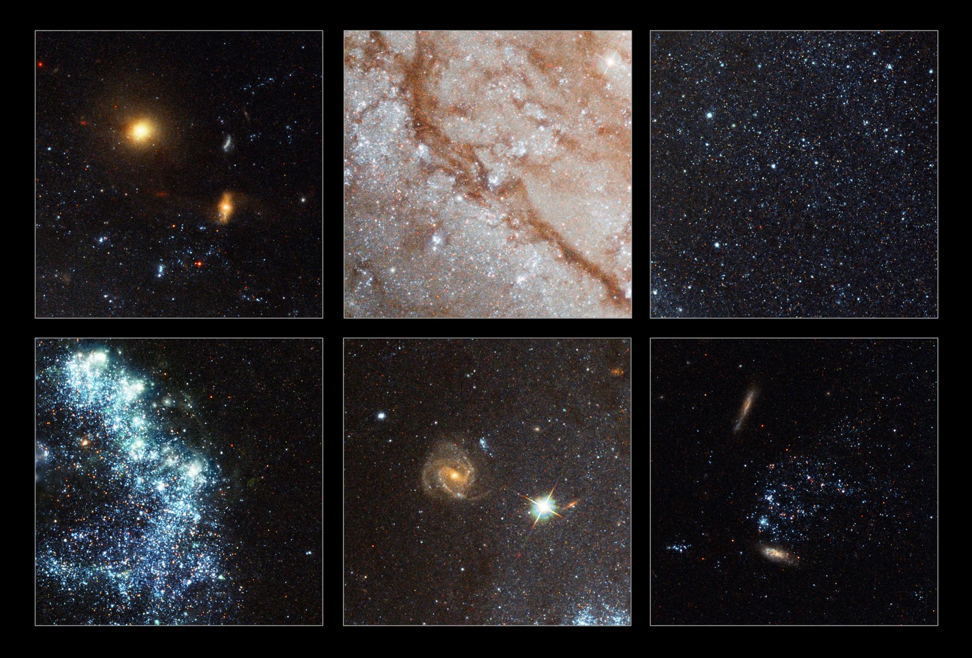Pinwheel Galaxy close-ups