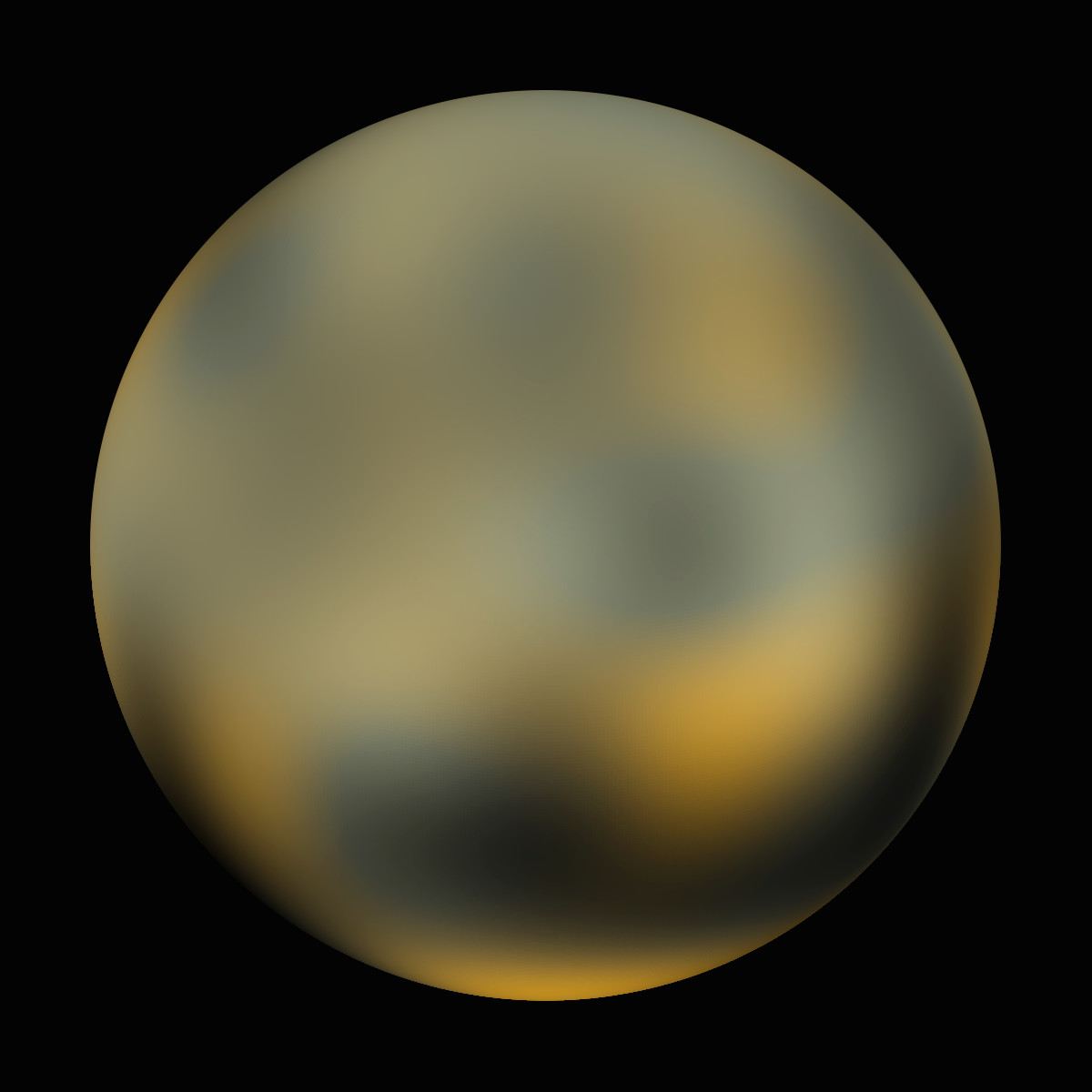 Pluto – 270° longitude