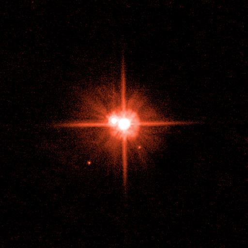 Pluto System March 2, 2006 (Red Filter)