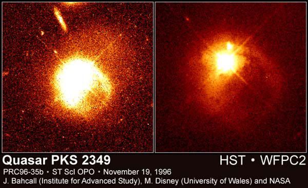 Quasar PKS 2349