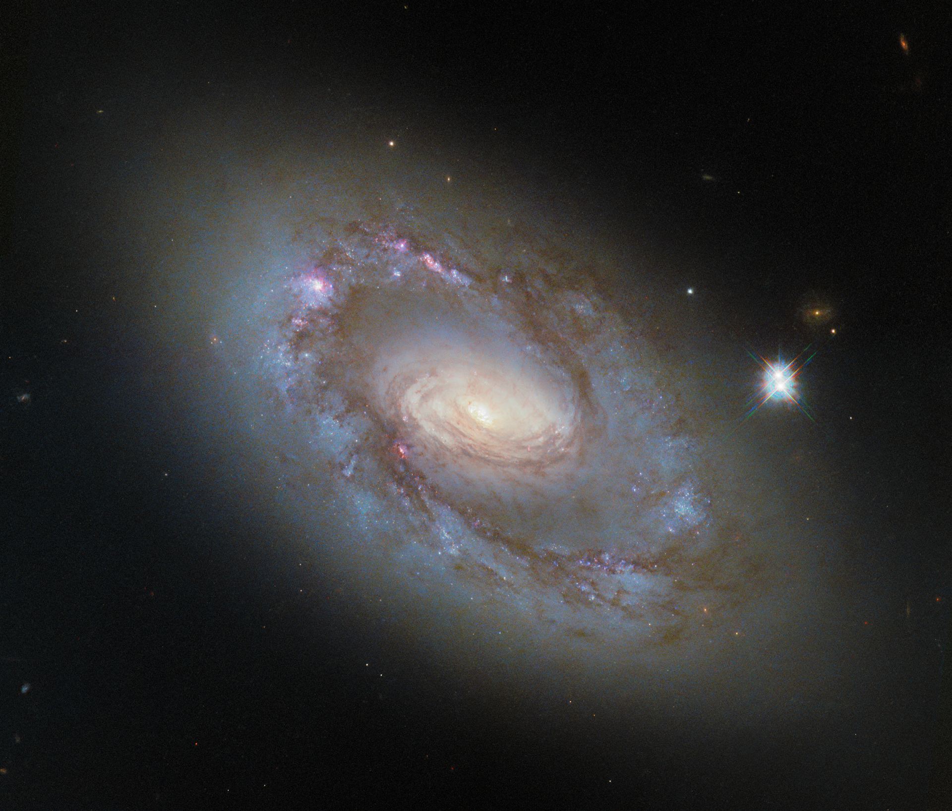 Revisiting an unusual spiral