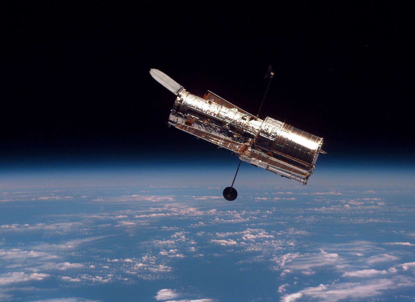 SM2 Hubble in Free Orbit