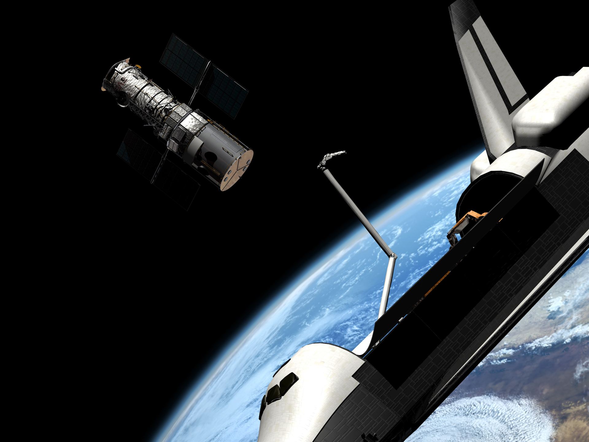 SM3B – Hubble is released