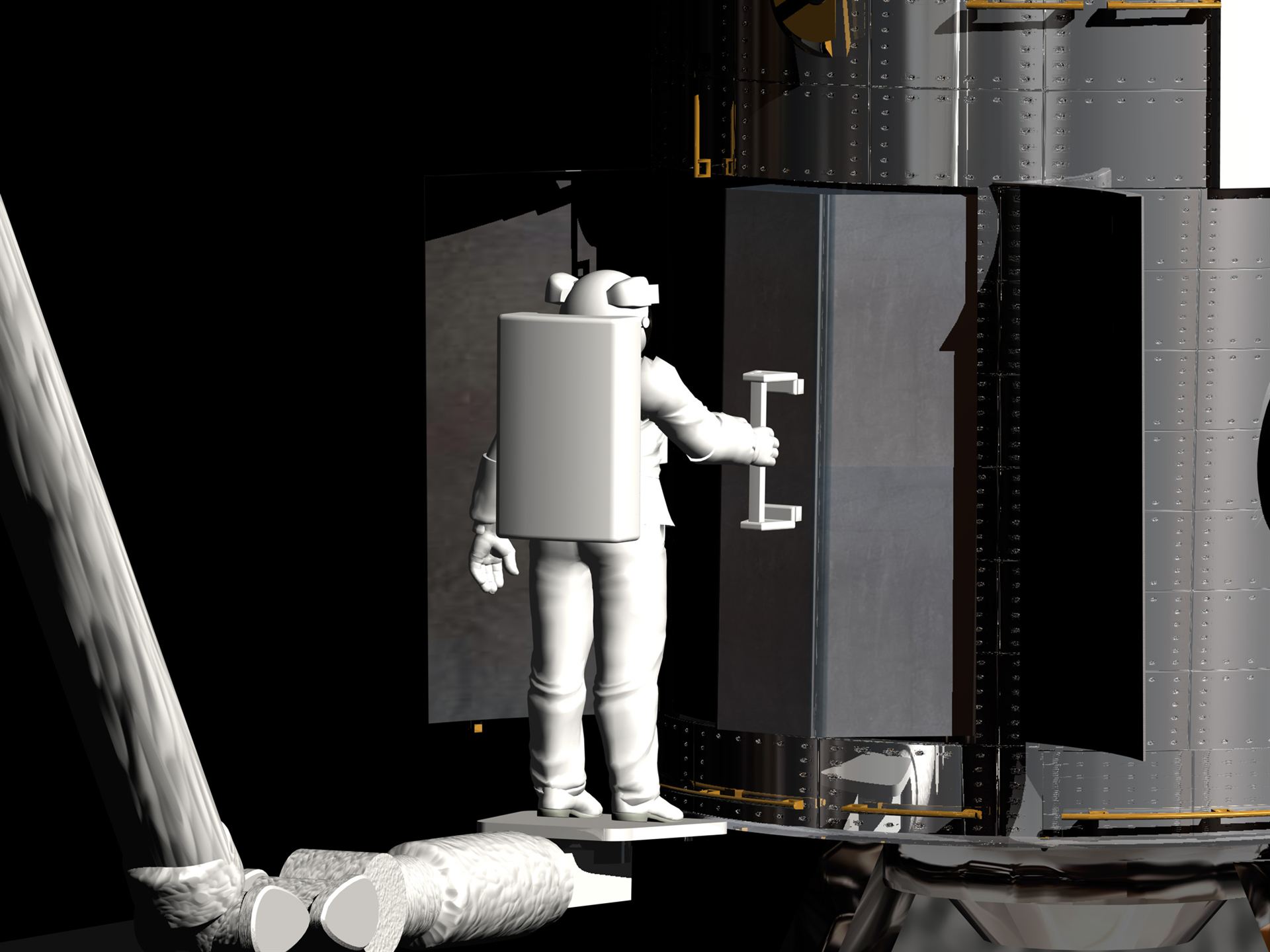 SM3B – installation of the Advanced Camera for Surveys
