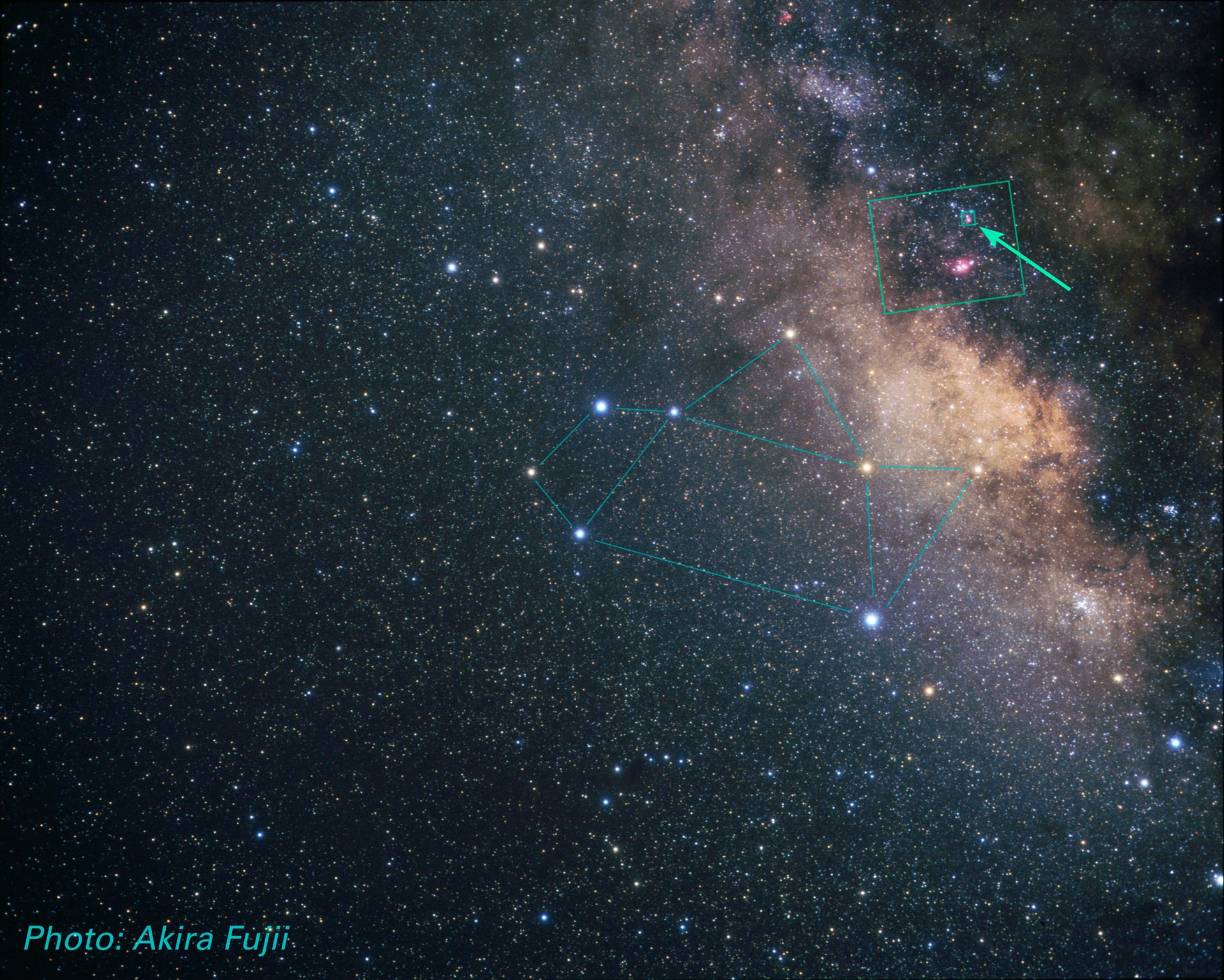 Sagittarius Constellation (ground-based image)
