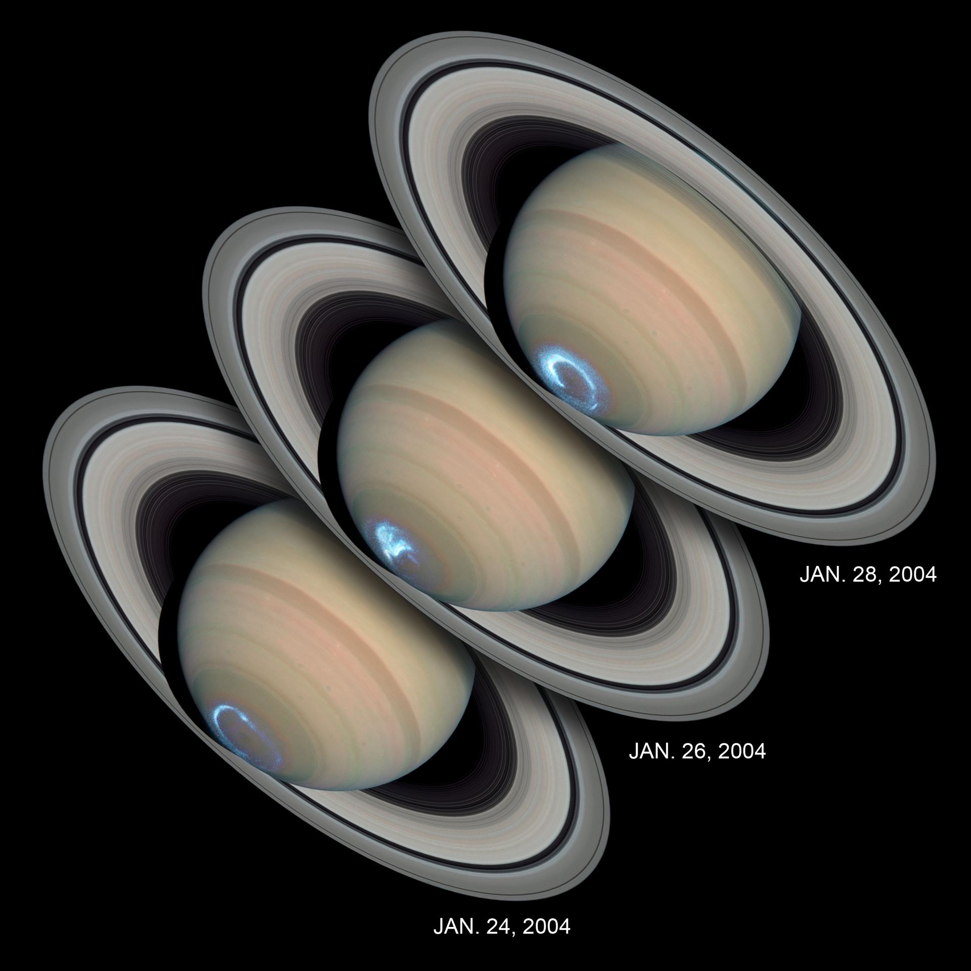 Saturn&rsquo;s dynamic aurorae