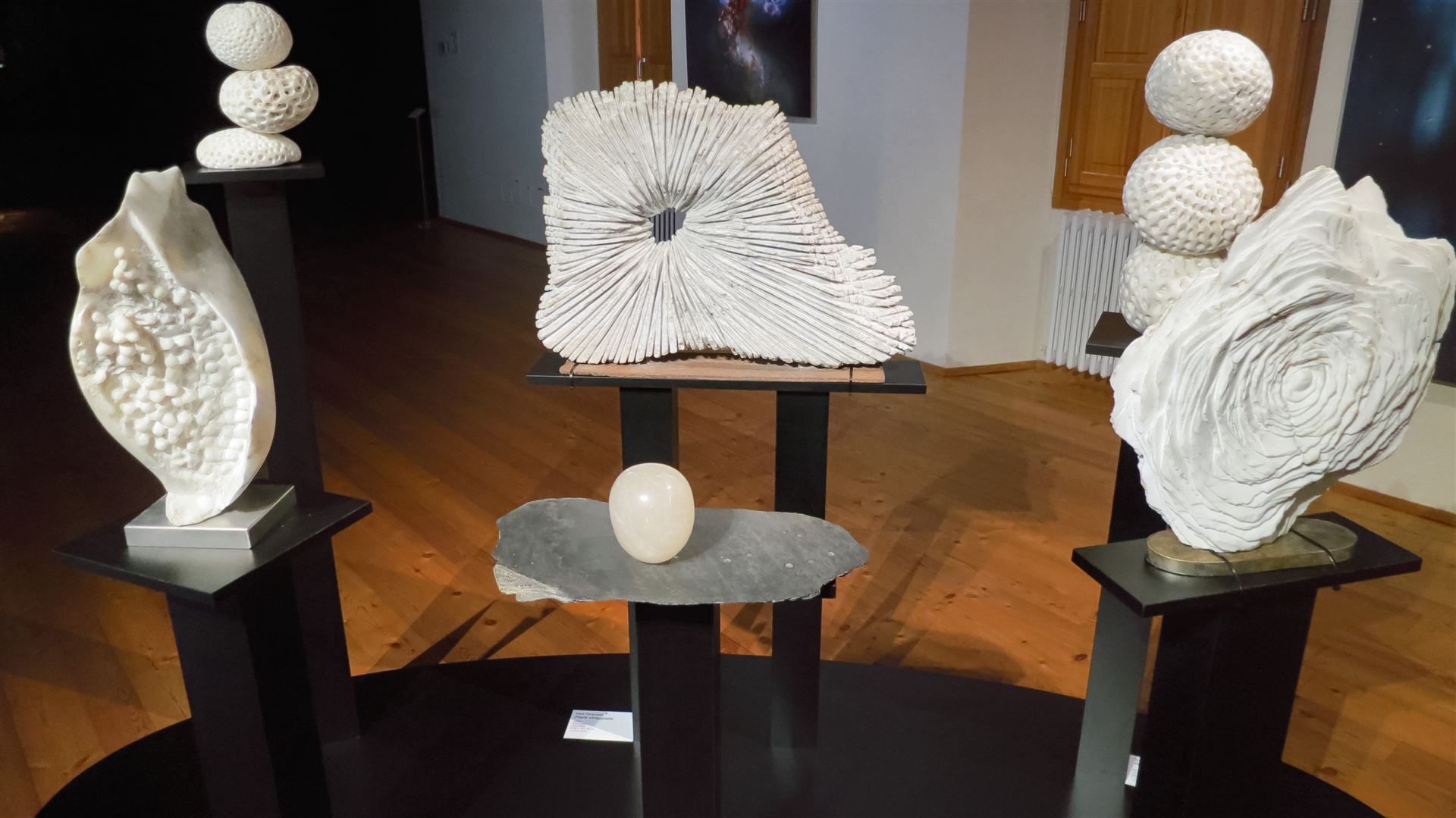 Sculptures of Our Place in Space in Chiavenna