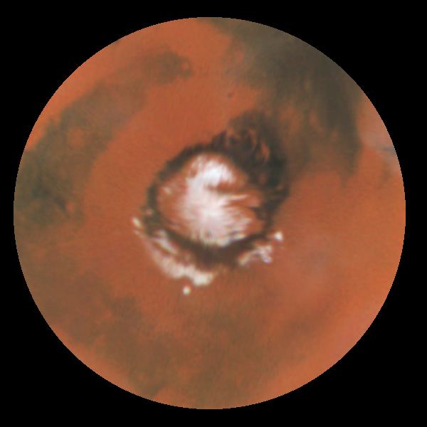 Seasonal Changes in Mars&rsquo; North Polar Ice Cap