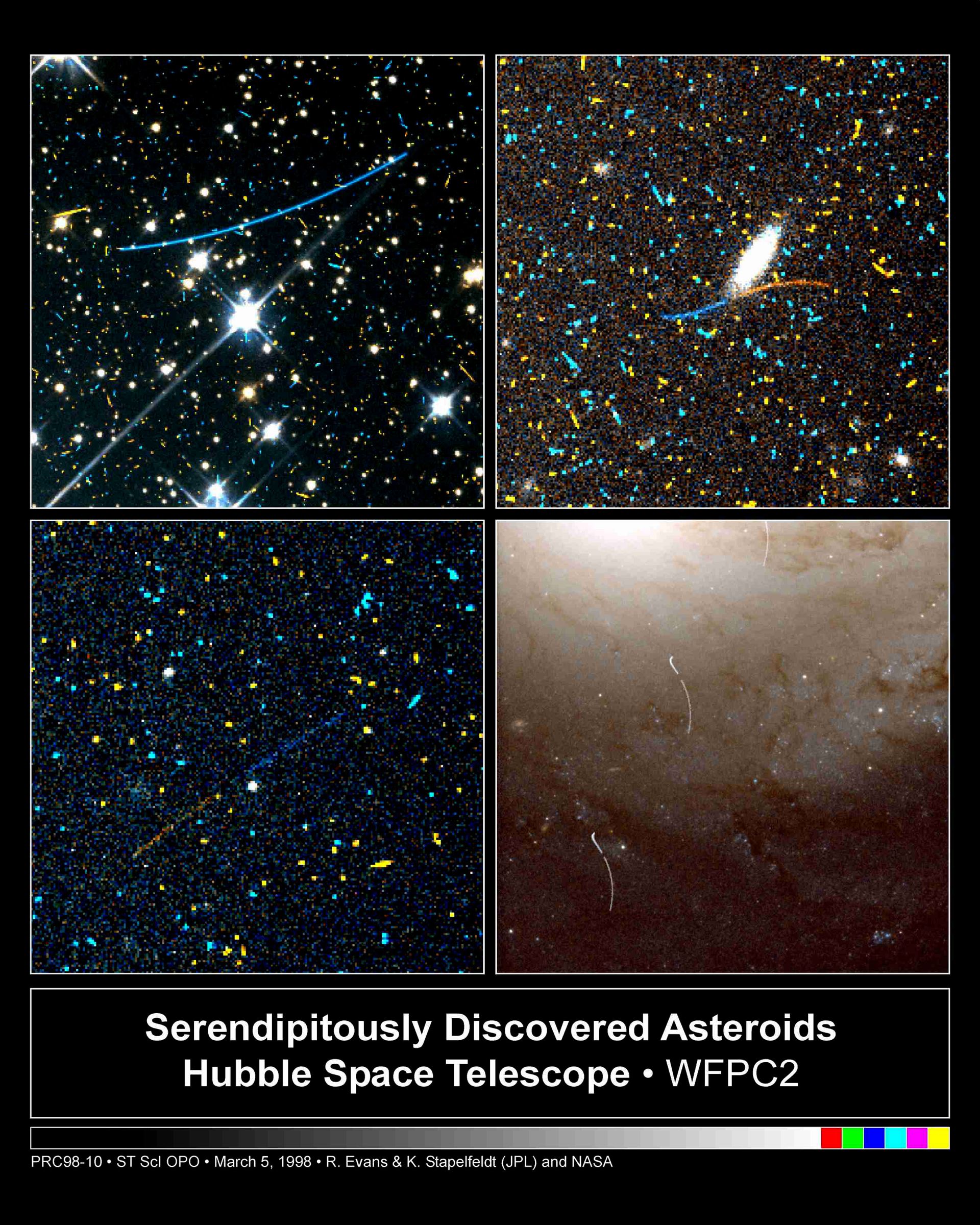 Serendipitously Discovered Asteroids