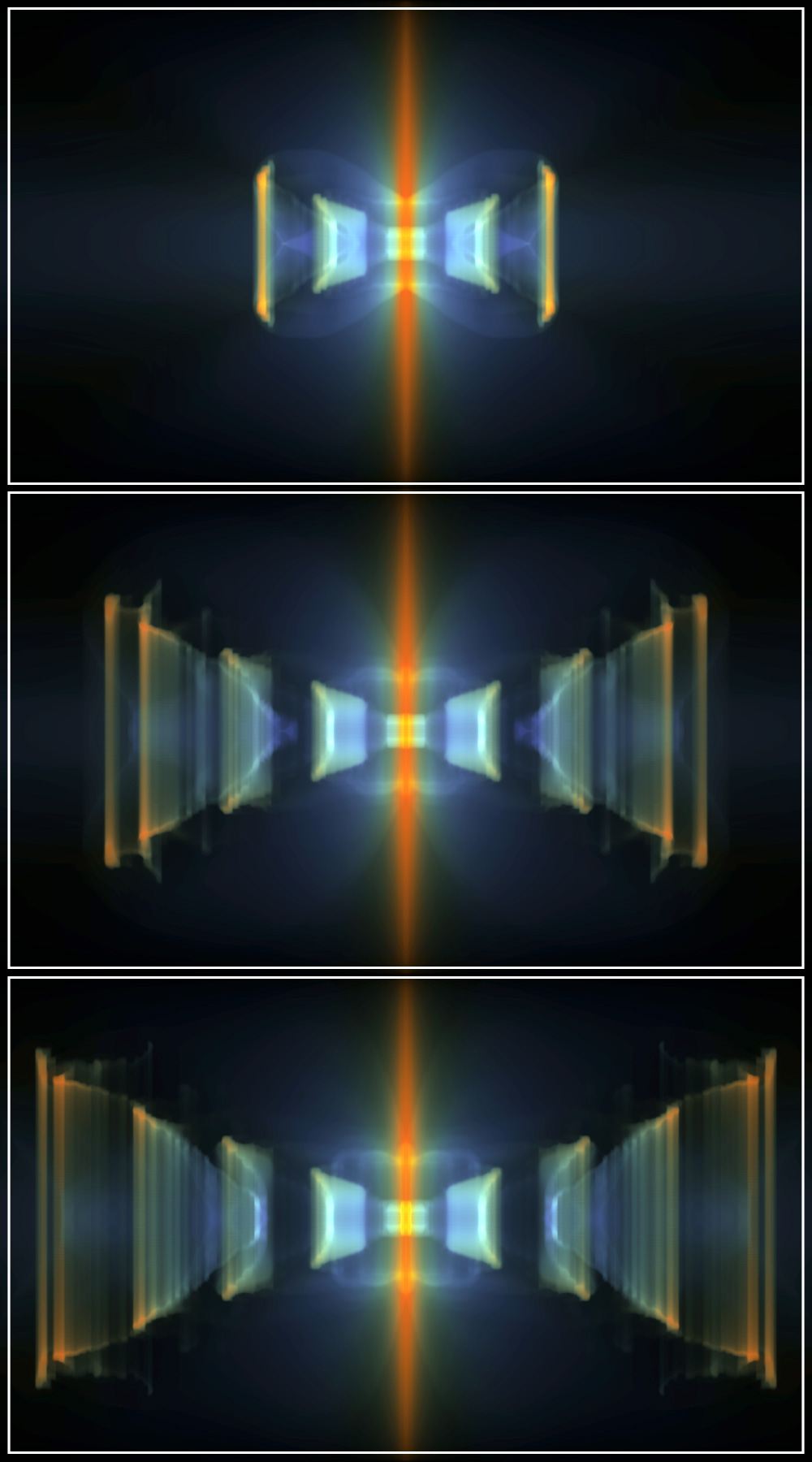 Simulating the red rectangle