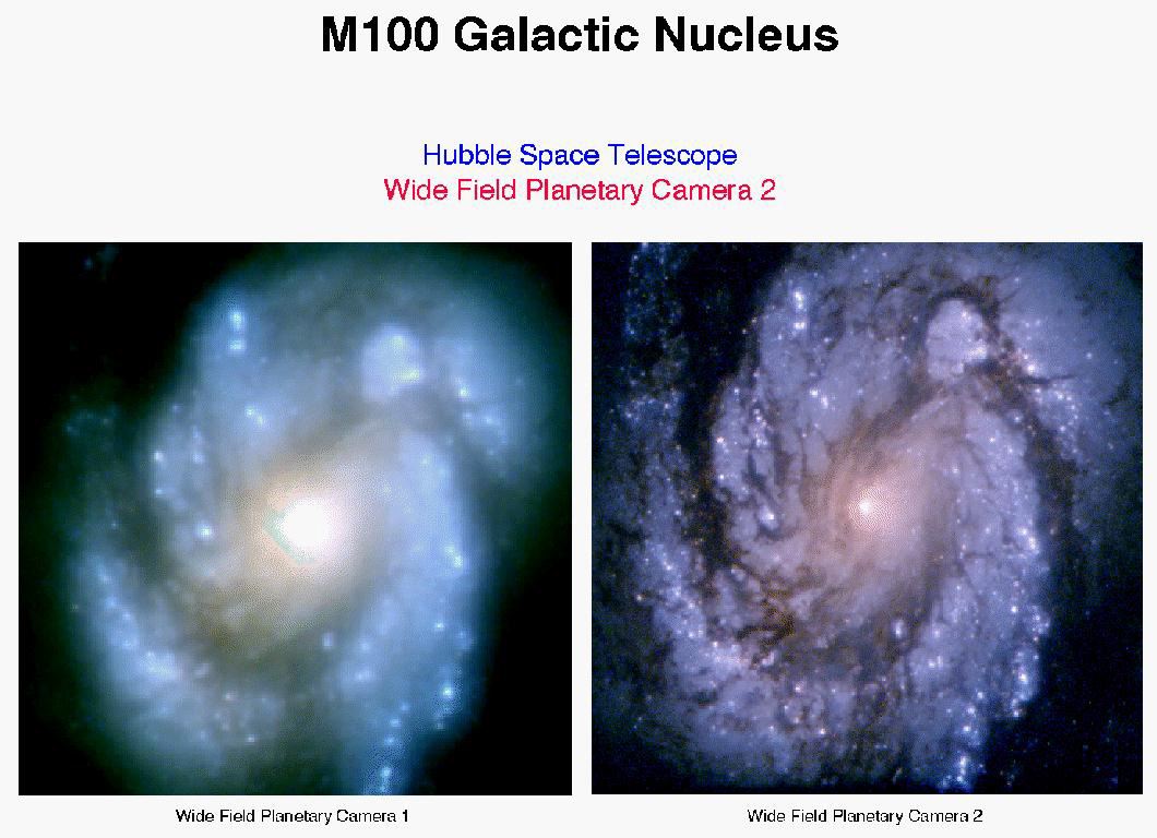 Spiral Galaxy M100