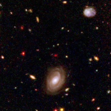 Spitzer and Hubble team up to find Big Baby galaxy in the newborn Universe [NICMOS view]