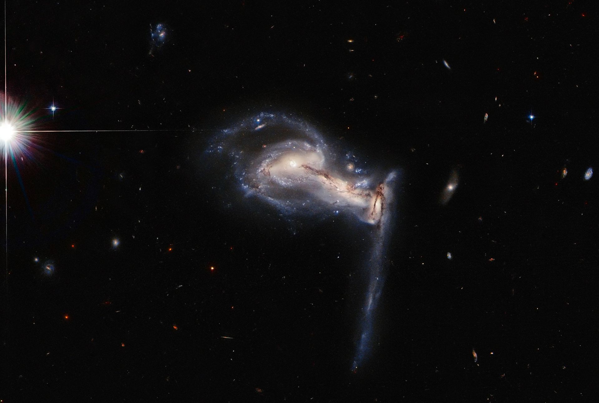 Squabbling Galactic Siblings