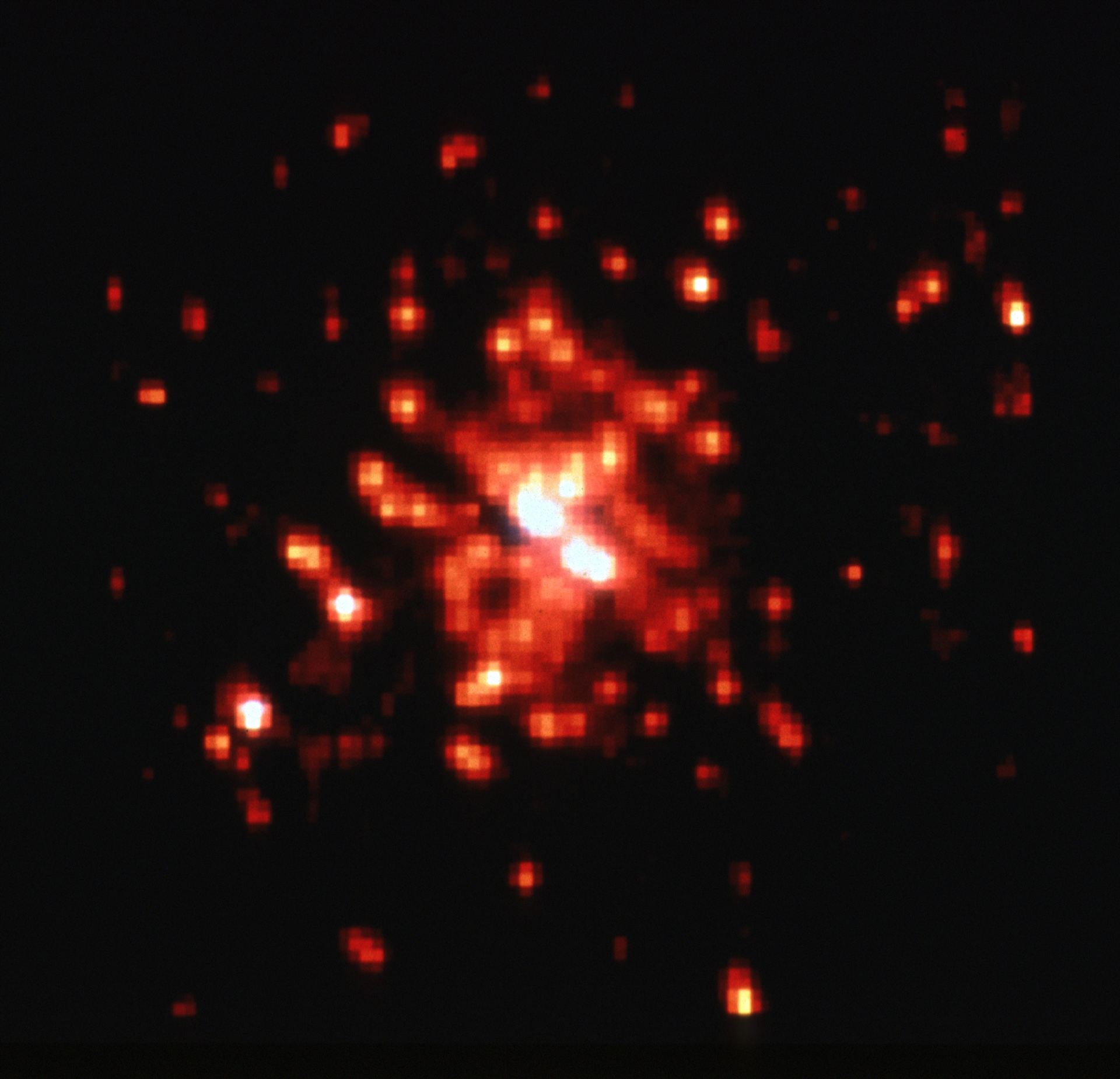 Star cluster R136 – wide field and planetary camera
